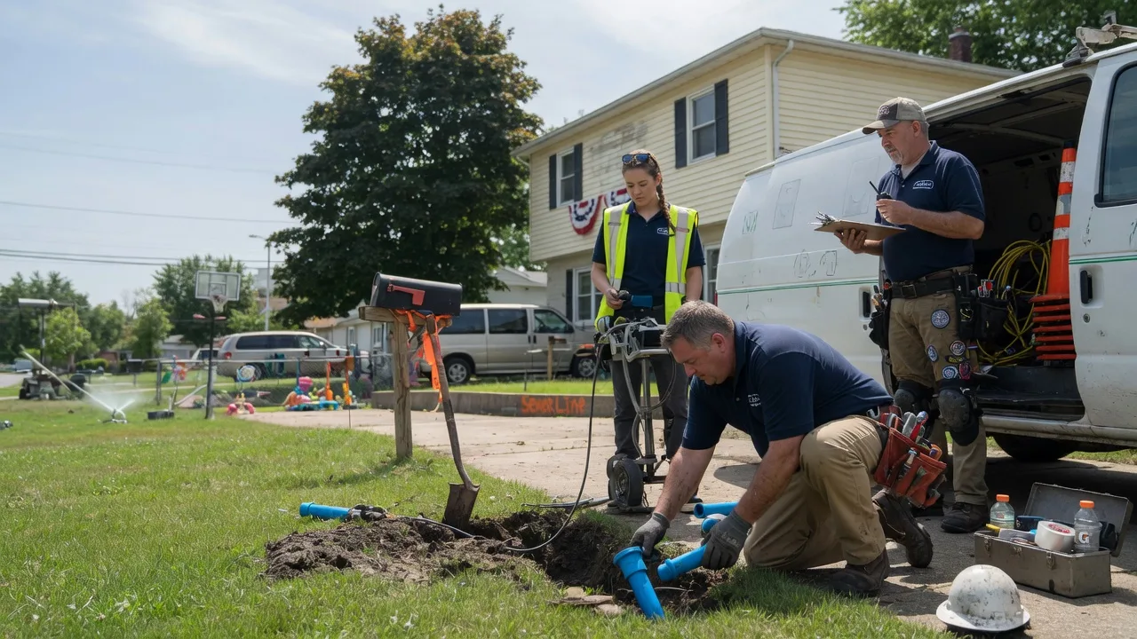 Slab Leak Repair in Leesburg, OH near me